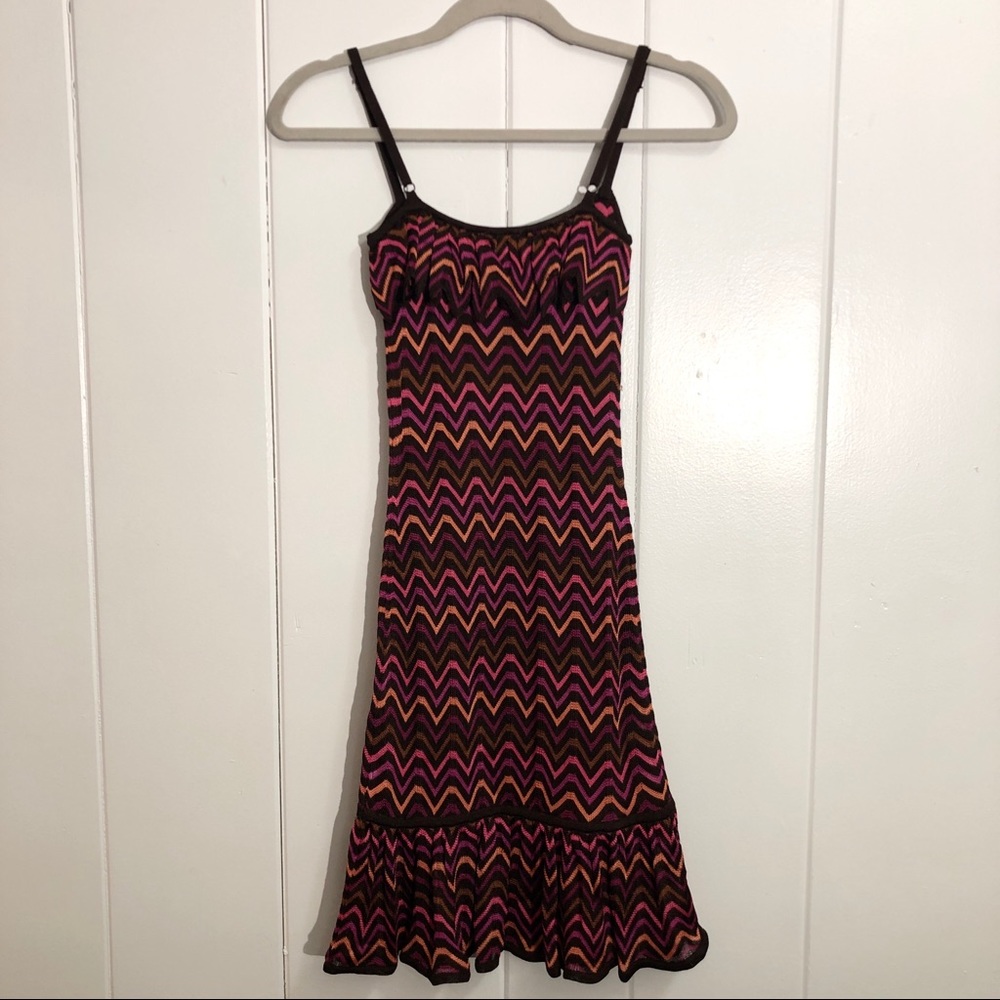 Bebe Zig Zag Dress